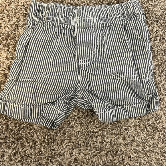 Carter's Other - Carter's Navy and White Striped Shorts